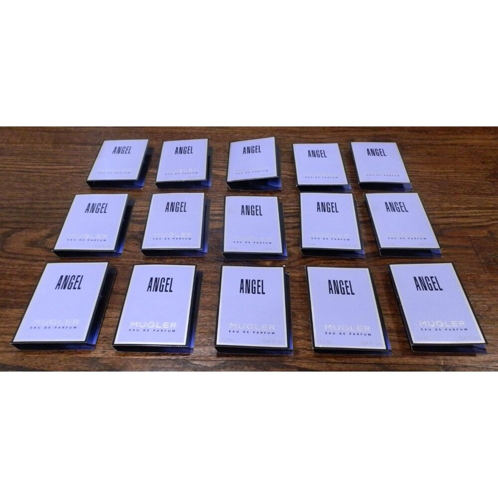 Mugler Angel Eau de Parfum Mini Spray Samples 0.04 oz Lot of 15